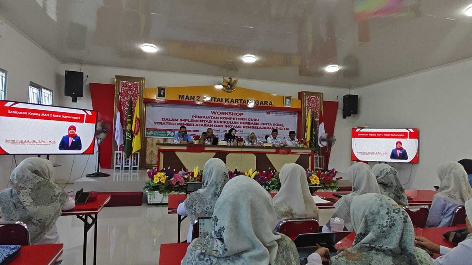MAN 2 Kukar Gelar Workshop Penguatan Kompetensi Guru dalam Implementasi KBC
